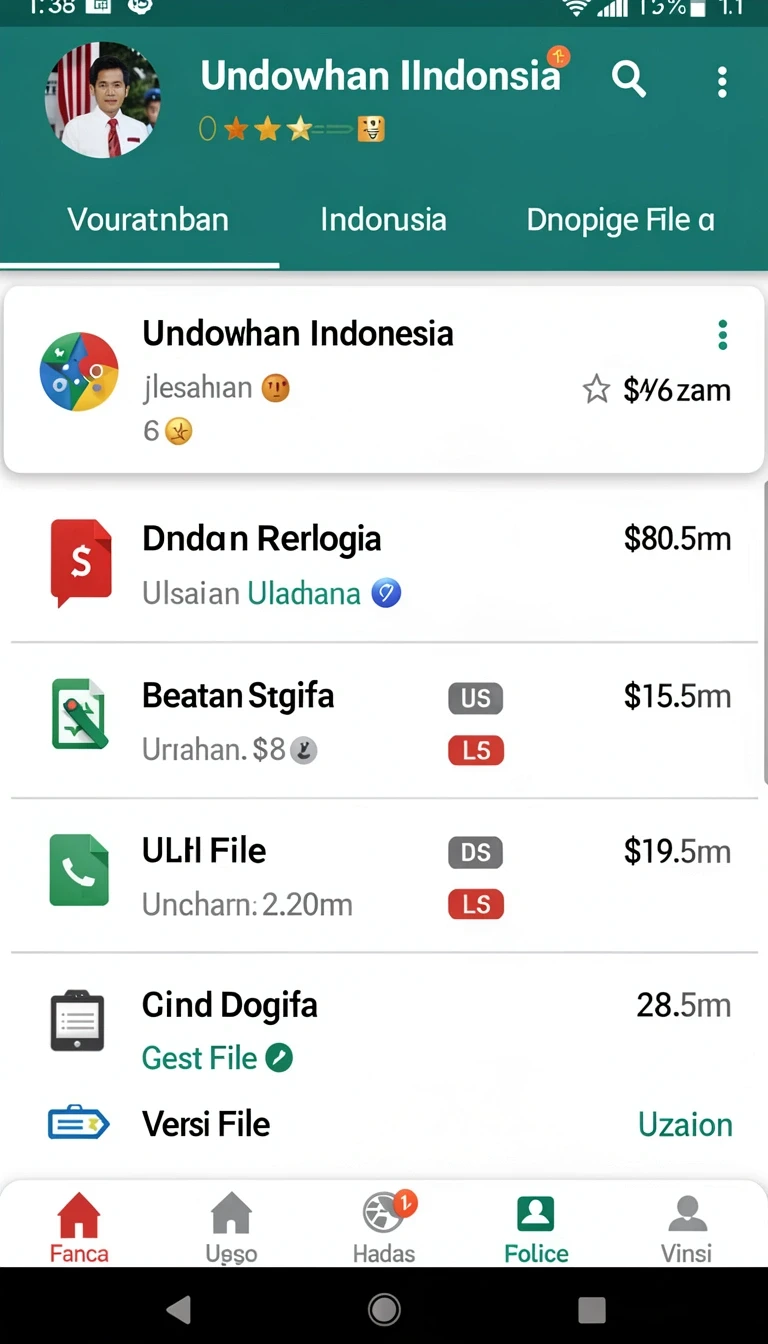 Screenshot Review Aplikasi indo777 nomor 1
